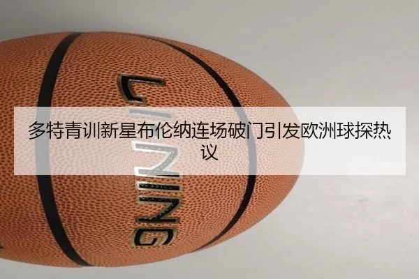 多特青训新星布伦纳连场破门引发欧洲球探热议